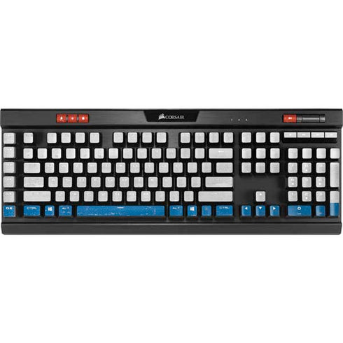 Netherlands Flag Distressed K95 RGB PLATINUM Mechanical Gaming Keyboard Skin